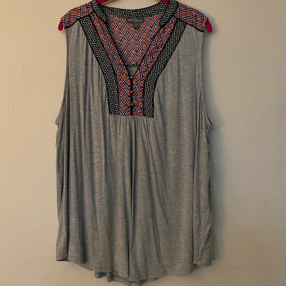 Market & Spruce sleeveless blouse, super cute!